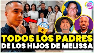 ¿Quiénes son los padres de los cinco hijos de Melissa Klug?