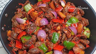 The Best Gizdodo Recipe || How To Make Gizi-Dodo | Plantain & Gizzard recipe || Chinwe Uzoma