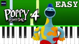 Poppy Playtime Chapter 4 - Doey the Doughman Commercial - Easy Piano Tutorial