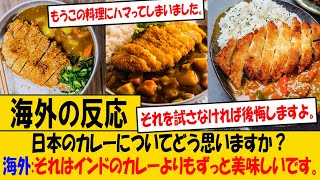 【海外の反応】インド人さえも思わずこれを叫んだ！日本のカレーが世界の心を完全に掴んだ！