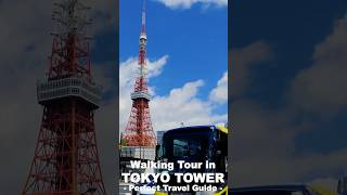 Walk through All of TOKYO TOWER, 600 Steps Challenge /4K Walking Tour in in Japan - 4K