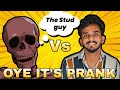 Skeleton hit vs Oye it's prank😂❤️ | Skeleton hit