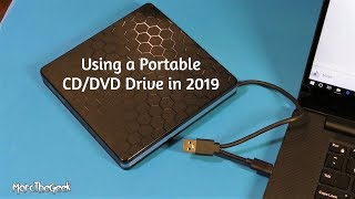Using a Portable CD/DVD Drive in 2019