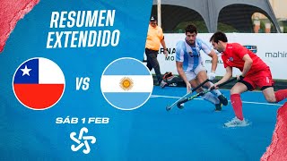 🏑Resumen Extendido: Chile vs Argentina - Amistoso Internacional Hockey Césped