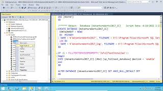 How to Script out Database, Tables, Jobs