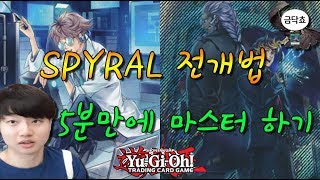 [유희왕] 스파이럴 전개법 5분만에 마스터 하기! / 【yugioh】 SPYRAL Extra Link Combo!