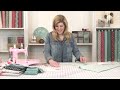 how to make a dribble bib u0026 hair bow with jennifer bosworth of shabby fabrics