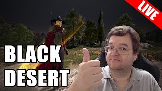 LIVE | Black Desert | Permuta, Lifeskill e bate papo