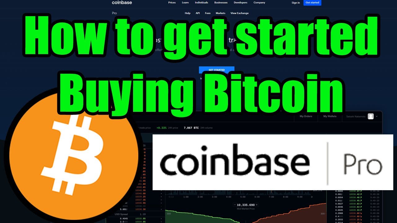 How To Start Buying Bitcoin On Coinbase Pro - YouTube