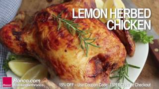 Ronco Rotisserie - Chicken Recipes