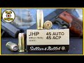 Chunky & Junky!...Sellier & Bellot 230 Grain .45 ACP Ballistic Gel AMMO Test & Review!