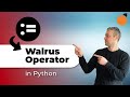 Python Walrus operator - with practical examples!