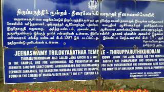 thiruparuthikundram jain temple / திருப்பருத்திக்குன்றம் சமணர் கோயில்