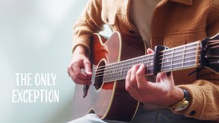 Paramore - The Only Exception | fingerstyle guitar cover | tab tutorial