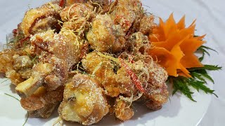 CÁCH LÀM GÀ RANG MUỐI: ẨM THỰC PHÙNG TẤN