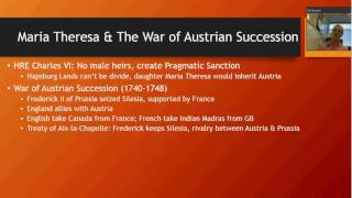 Maria Theresa and War of Austrian Succession