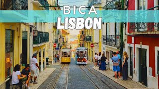 Lisbon, Portugal - Bica Neighborhood