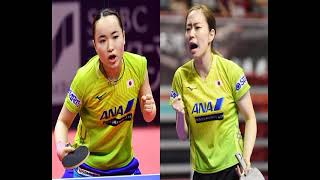 【卓球】準決勝は早田ひな－大藤沙月　伊藤美誠－張本美和　全日本女王争う4強決定