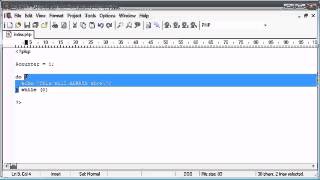 26 do while Loop PHP Tutorials