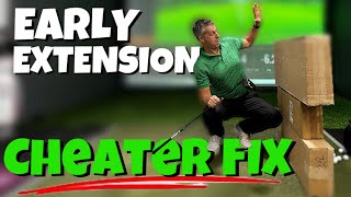 Revolutionary Drill to Eliminate Early Extension in Your Swing: Try the Box Barrier Method!