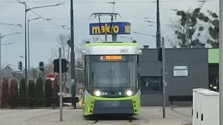 Durmazlar Panorama #3021 (MPK Olsztyn) (🚊4➡️Pieczewo) *Debiut tramwaju na Pieczewo*