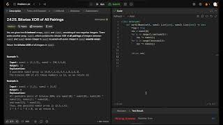 Leetcode 2425 - Bitwise XOR of All Pairings - Python