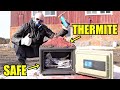 Fireproof Safe Vs. Thermite | Will It Go Through?