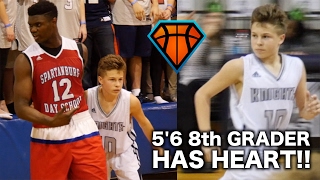 5'6 8th Grader REFUSED TO BACK DOWN From Zion Williamson!! | Bryson Bishop Has HEART