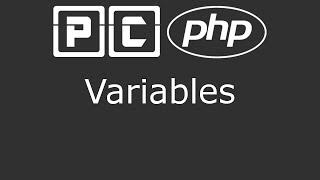 PHP beginners tutorial 6 - Variables