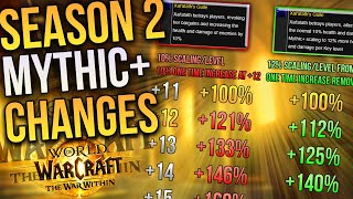 NO More Depletes at +12 - Mythic+ Scaling \u0026 More | 11.1 Season 2 Mythic+ Changes