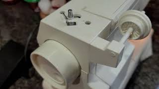 Singer 5830c Sewing machine working.