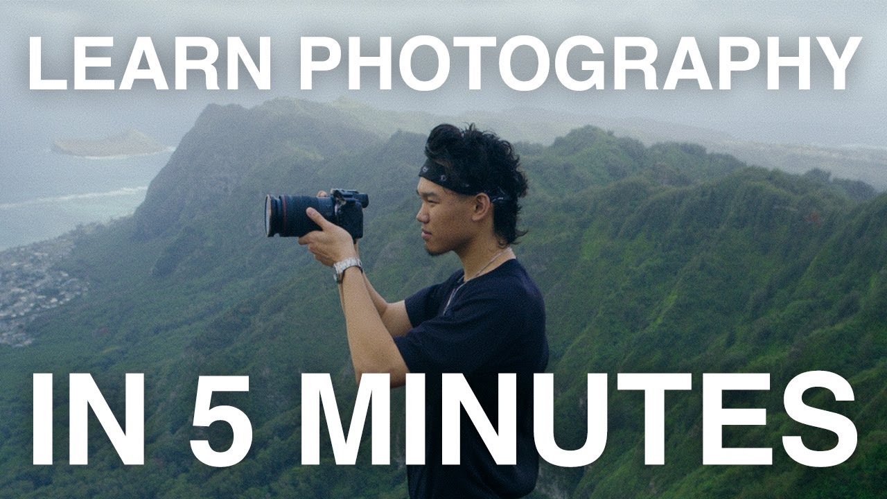 PHOTOGRAPHY BASICS In 5 MINUTES - YouTube