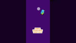 simple mouse move event coding