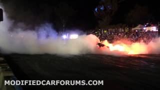 NUTTD8 flames up at Burnouts Unleashed 2014