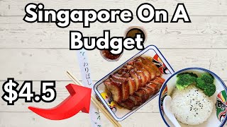 8 Tips to Travel to Singapore on a BUDGET! (CHEAP FOOD \u0026 HOTELS)