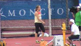 IAAF World Junior Championships Moncton 20100  - Discus Throw women - Antje Bormann