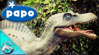 Papo 2018 Juvenile Spinosaurus Review! || Baby JP3 Spino!