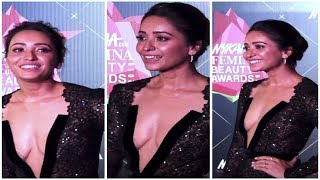 Asha Negi Very 0pen Dress At Femina Beauty Awards 2019