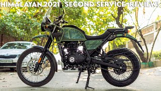 Himalayan 2021 2nd Service Cost, Problems \u0026 Full Review!