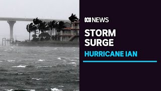 Florida residents film flooding from storm surge as Hurricane Ian hits | ABC News
