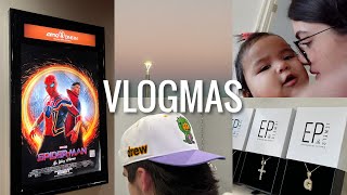 VLOGMAS DAY 20: Spider Man: No Way Home w/ my bf, packaging Christmas orders \u0026 organizing !