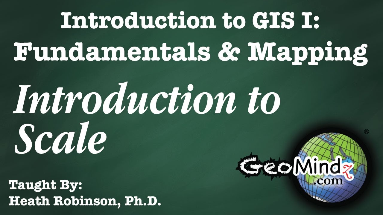 Introduction To Scale Gis Fundamentals And Mapping 14 Youtube