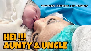 KAKAK SENA JAGOAN PAPI ROSSI & MAMI GEBBY || MOMEN PERSALINAN