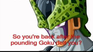 DBZ GT RapBattles:Frieza Vs.Cell