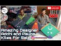 Amazing Designer Addhi and Pauna Kites ll kolkata kite market