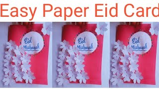 How To Make Easy Paper Eid Card | Easy DIY | Craft Ideas With paper