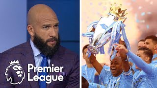 Manchester City lift their fifth Premier League trophy | NBC Sports