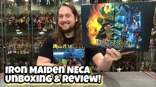 Iron Maiden NECA Future Past Box Set Unboxing \u0026 Review!