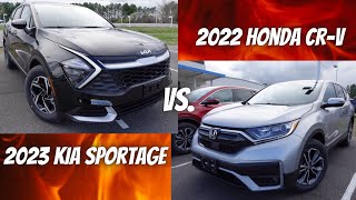 2023 Kia Sportage vs 2022 Honda CR-V: Which is the better?!?