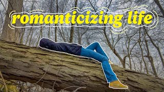 tips for romanticizing daily life✨🍵🌳(how to romanticize your life vlog)